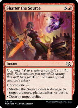 Shatter the Source single card from Magic the Gathering