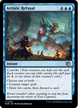 Artistic Refusal (FOIL) single card from Magic the Gathering