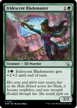 Iridescent Blademaster (FOIL) single card from Magic the Gathering