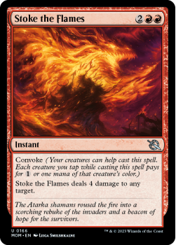 Stoke the Flames single card from Magic the Gathering