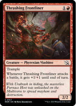 Thrashing Frontliner single card from Magic the Gathering
