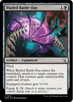 Bladed Battle-Fan (FOIL) single card from Magic the Gathering