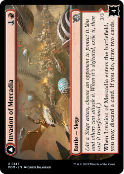 Invasion of Mercadia // Kyren Flamewright (FOIL) single card from Magic the Gathering