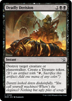 Deadly Derision (FOIL) single card from Magic the Gathering