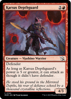 Karsus Depthguard single card from Magic the Gathering