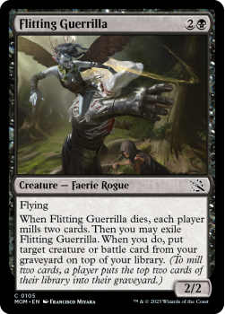Flitting Guerrilla (FOIL) single card from Magic the Gathering