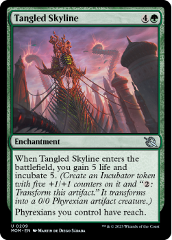 Tangled Skyline single card from Magic the Gathering