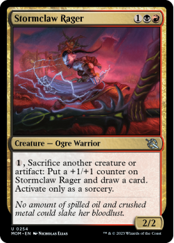Stormclaw Rager single card from Magic the Gathering