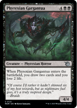 Phyrexian Gargantua (FOIL) single card from Magic the Gathering