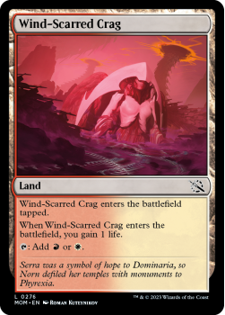 Wind-Scarred Crag (FOIL) single card from Magic the Gathering