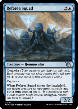Referee Squad (FOIL) single card from Magic the Gathering