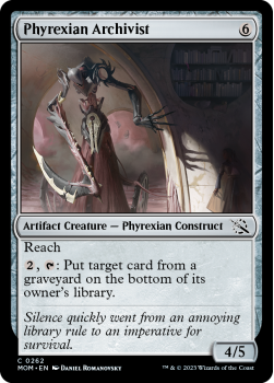Phyrexian Archivist (FOIL) single card from Magic the Gathering