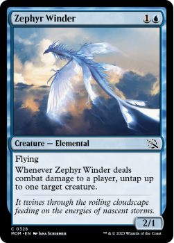 Zephyr Winder (FOIL) single card from Magic the Gathering