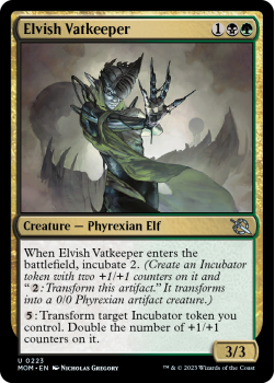 Elvish Vatkeeper single card from Magic the Gathering