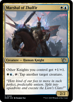 Marshal of Zhalfir single card from Magic the Gathering