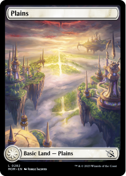 Plains (FOIL) single card from Magic the Gathering