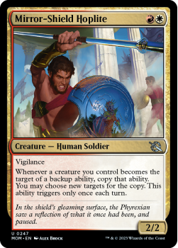Mirror-Shield Hoplite (FOIL) single card from Magic the Gathering