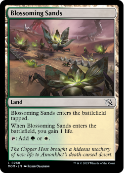 Blossoming Sands (FOIL) single card from Magic the Gathering