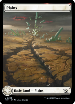 Plains (FOIL) single card from Magic the Gathering