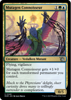 Mutagen Connoisseur (FOIL) single card from Magic the Gathering