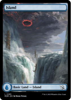 Island (FOIL) single card from Magic the Gathering