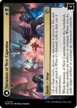 Invasion of New Capenna // Holy Frazzle-Cannon single card from Magic the Gathering
