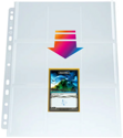 Gamegenic Ultrasonic 9-Pocket Pages Toploading 50 pcs DISPLAY - Image 2