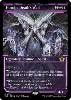 Horobi, Death's Wail (SHOWCASE) single card from Magic the Gathering