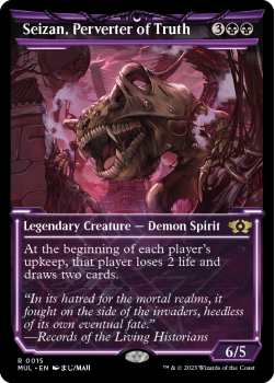 Seizan, Perverter of Truth (SHOWCASE) single card from Magic the Gathering