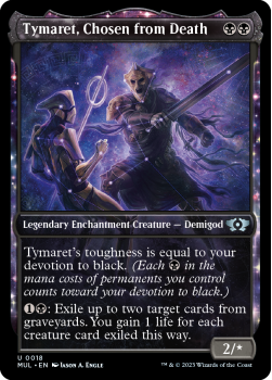 Tymaret, Chosen from Death (SHOWCASE) single card from Magic the Gathering