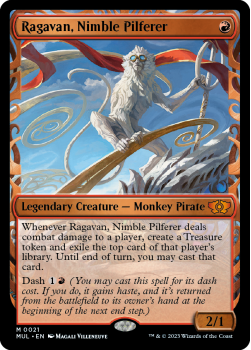 Ragavan, Nimble Pilferer (SHOWCASE)(FOIL) single card from Magic the Gathering