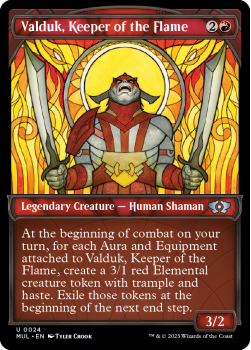 Valduk, Keeper of the Flame (SHOWCASE) single card from Magic the Gathering