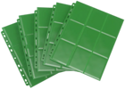 Gamegenic Sideloading 18-Pocket Pages 50 pcs DISPLAY Green - Image 2
