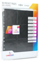 Gamegenic Sideloading 18-Pocket Pages 10 pcs pack Black