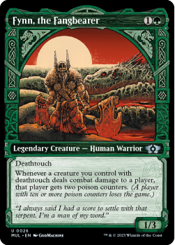 Fynn, the Fangbearer (SHOWCASE) single card from Magic the Gathering