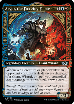 Aegar, the Freezing Flame (SHOWCASE) single card from Magic the Gathering