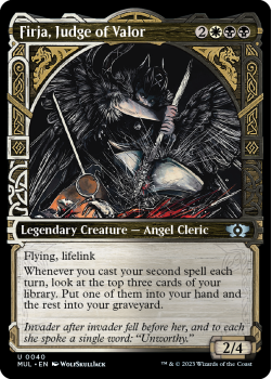 Firja, Judge of Valor (SHOWCASE) single card from Magic the Gathering