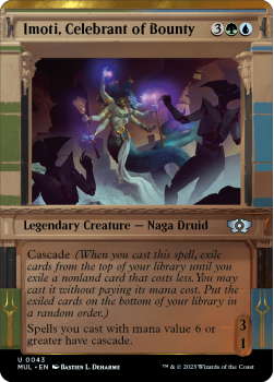 Imoti, Celebrant of Bounty (SHOWCASE) single card from Magic the Gathering