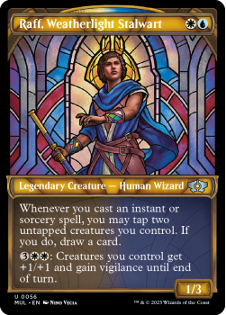 Raff, Weatherlight Stalwart (SHOWCASE)(FOIL) single card from Magic the Gathering