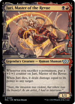 Juri, Master of the Revue (SHOWCASE) single card from Magic the Gathering