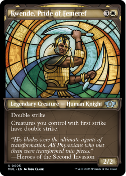 Kwende, Pride of Femeref (SHOWCASE) single card from Magic the Gathering