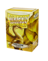 Dragon Shield (Standard size) (100) Protective Sleeves - Yellow - Image 2