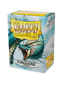 Dragon Shield (Standard size) (100) Protective Sleeves - Turquoise