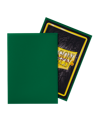 Dragon Shield (Standard size) (100) Protective Sleeves - Matte Green - Image 2