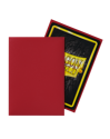 Dragon Shield (Standard size) (100) Protective Sleeves - Matte Red - Image 2