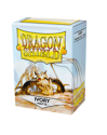 Dragon Shield (Standard size) (100) Protective Sleeves - Matte Ivory