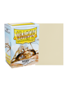 Dragon Shield (Standard size) (100) Protective Sleeves - Matte Ivory - Image 3