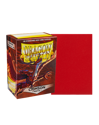 Dragon Shield (Standard size) (100) Protective Sleeves - Matte Crimson - Image 3
