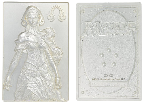 Magic the Gathering Limited edition Silver plated Ingot featuring Kaya RARE LE Magic the Gathering Limited edition Silver plated Ingot featuring Kaya RARE LE