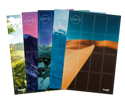 Earth - Set of 5 Playmats